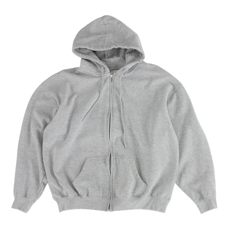 Gray Solid Lightweight Jacket