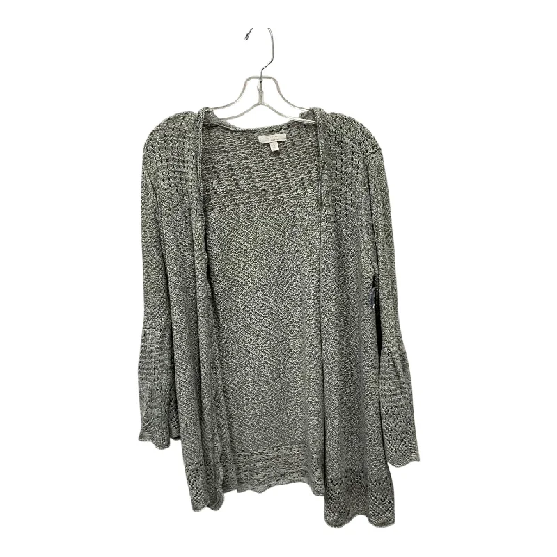 Sweater Cardigan By Lc Lauren Conrad In Grey, Size:L