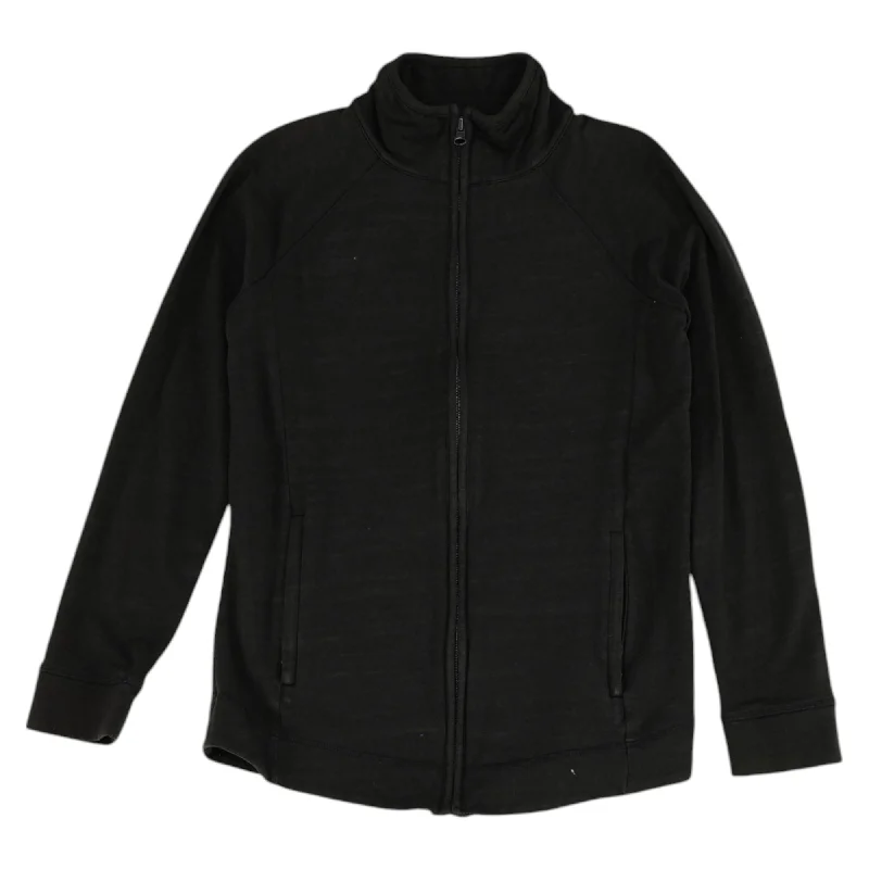 Black Solid Lightweight Jacket