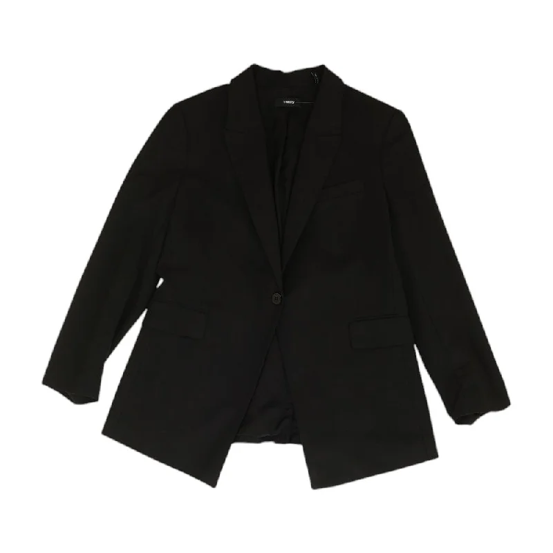 Black Solid Blazer