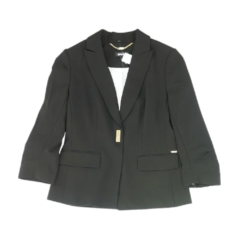 Black Solid Blazer