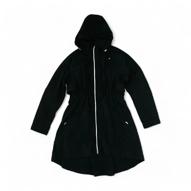 Black Solid Active Coat