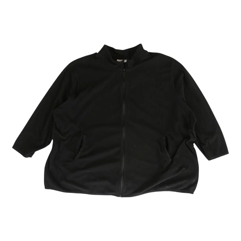 Black Solid Lightweight Jacket