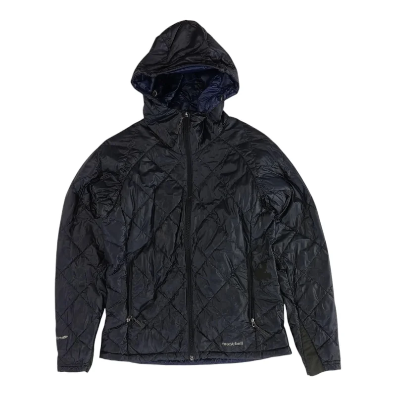 Navy Solid Puffer Jacket