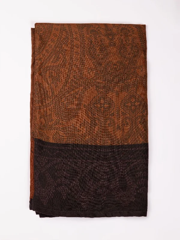 Textured Printed Woolen Shawl