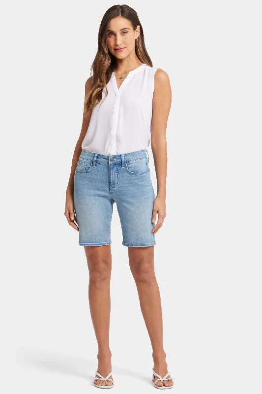 Ella Denim Shorts - Blue Valley