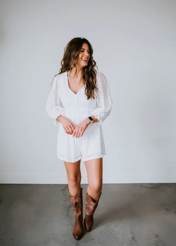 My Love Lace Romper