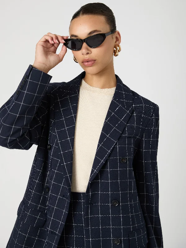 Window Pane Check Jacket