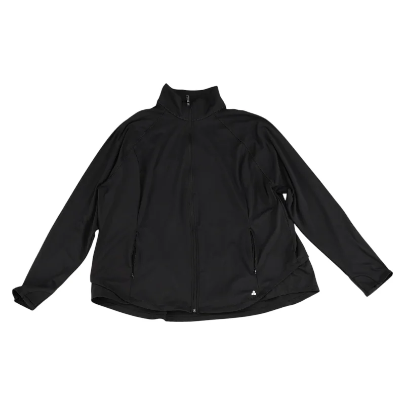 Black Solid Lightweight Jacket