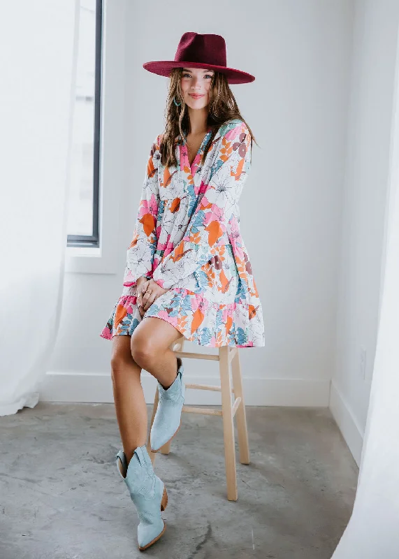 Freya Floral Dress