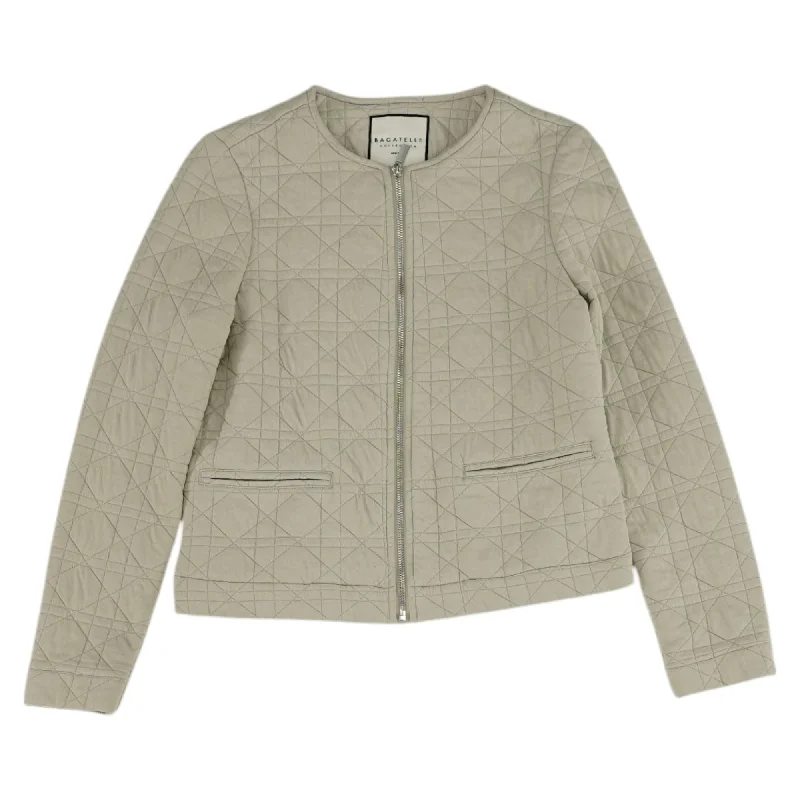 Beige Solid Jacket