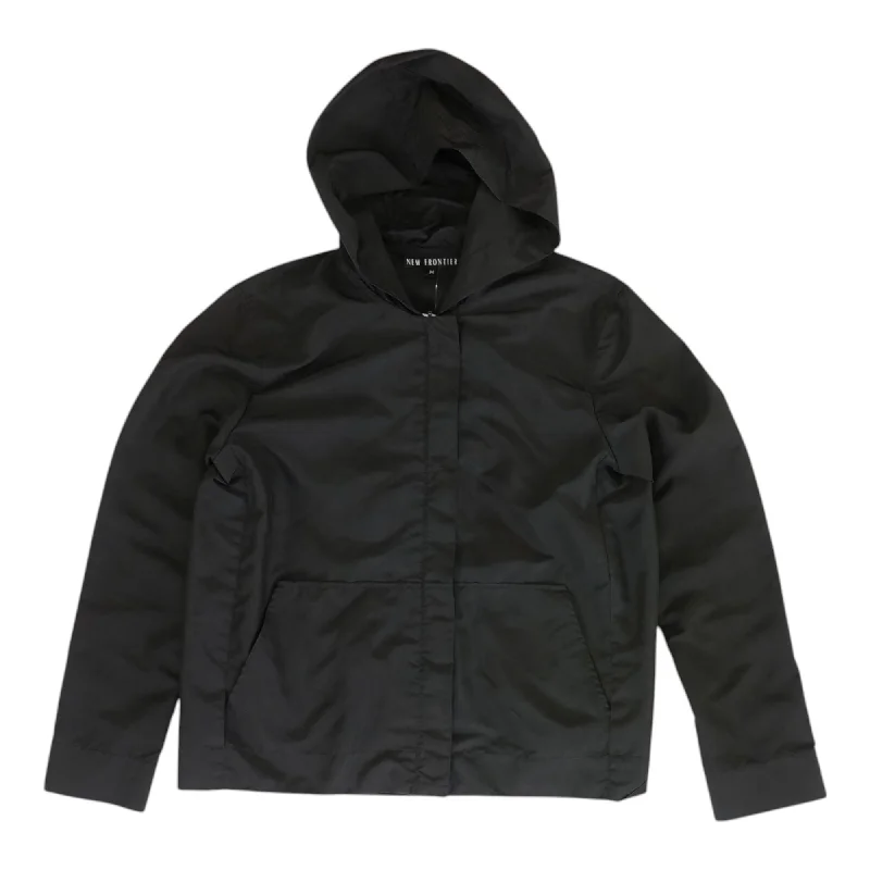 Black Solid Lightweight Jacket