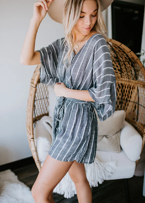 Tessa Striped Romper FINAL SALE