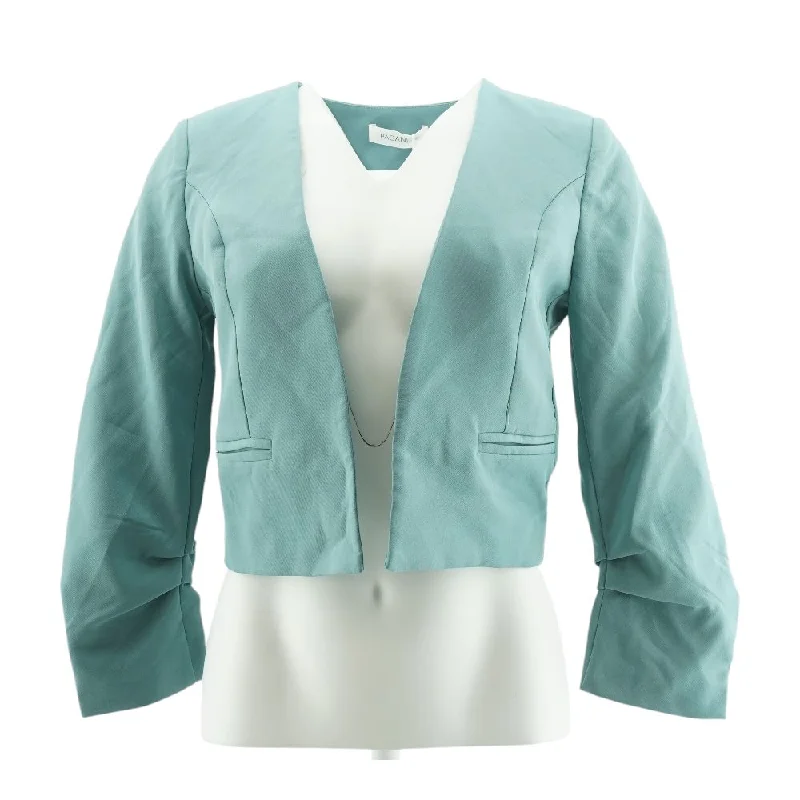 Teal Solid Blazer