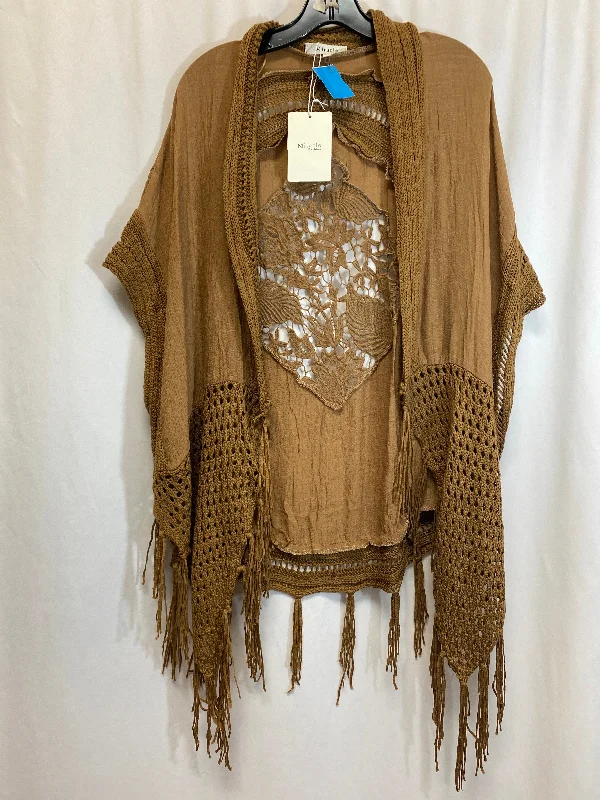 Cardigan By Miracle In Brown, Size: M