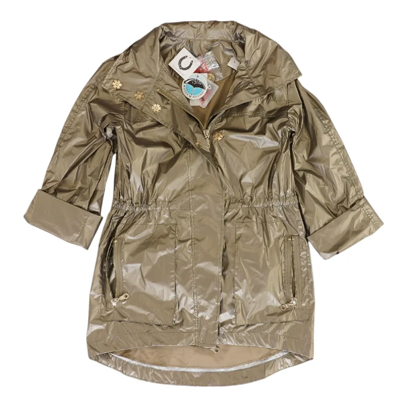 Gold Solid Rain Jacket