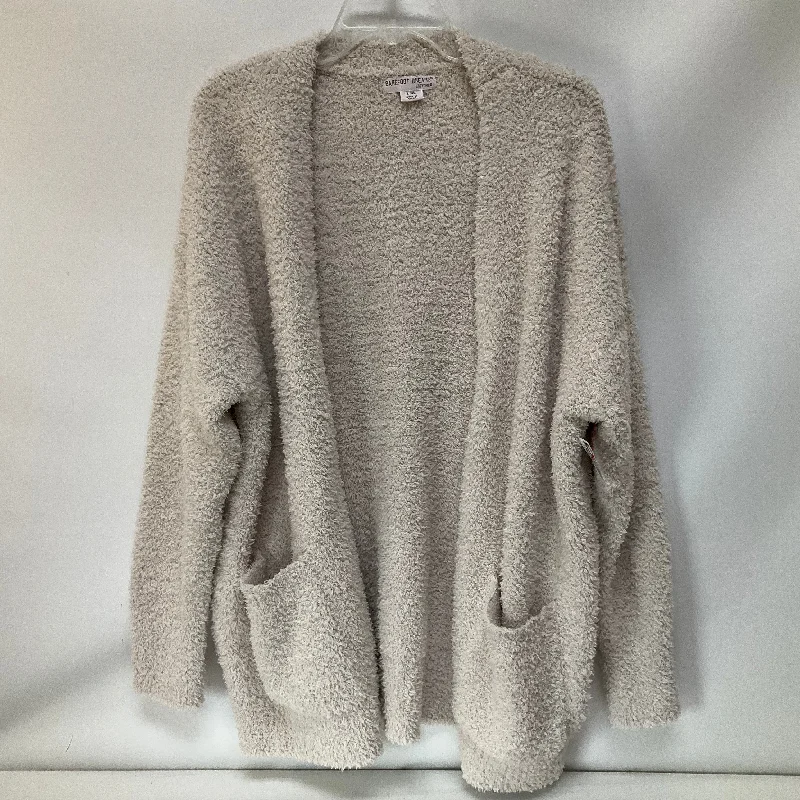 Sweater Cardigan By Barefoot Dreams In Cream, Size: L