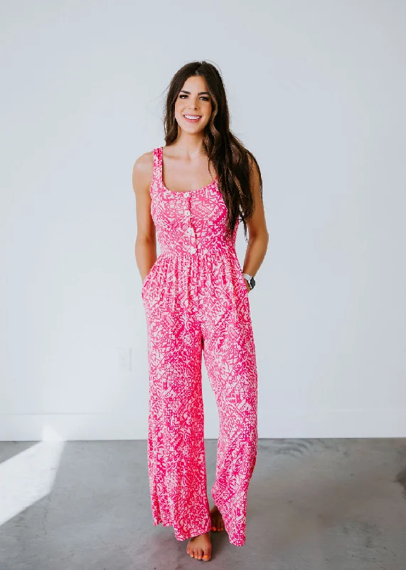 Petunia Printed Jumpsuit