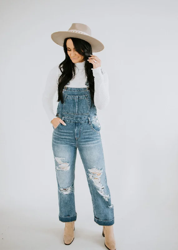 Sylvia KanCan Wide Leg Overalls FINAL SALE