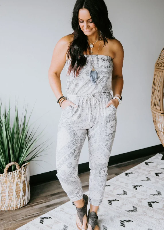 Priscilla Strapless Jumpsuit