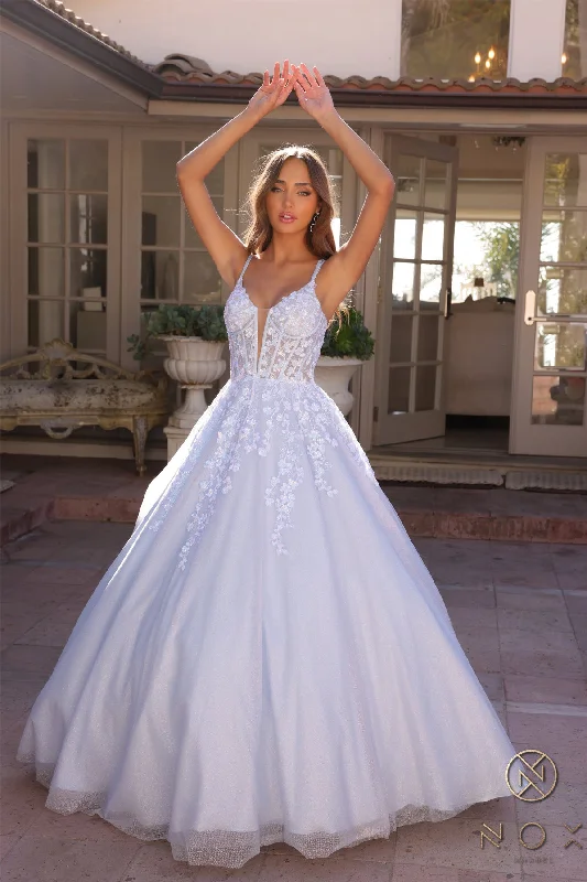 Nox Anabel H1357 Long Formal Prom Ball Gown