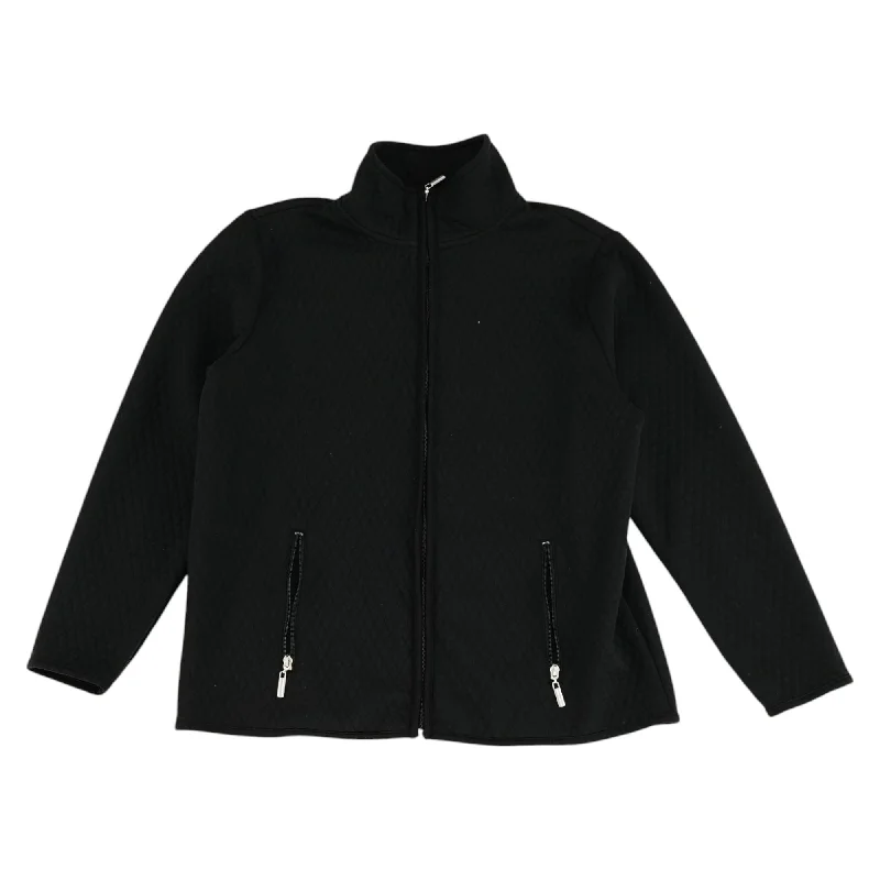 Black Solid Lightweight Jacket