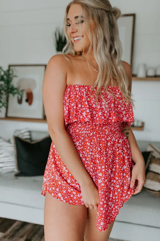 Jessa Floral Print Romper FINAL SALE