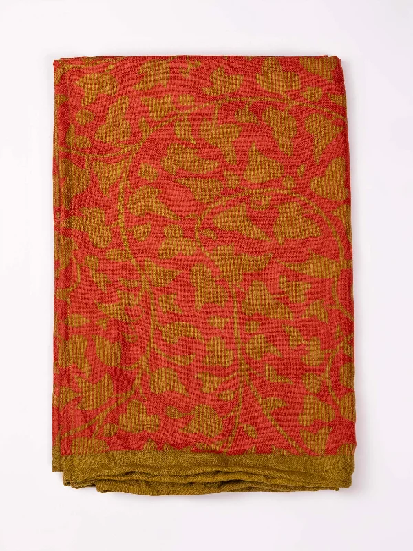 Two-Tone Printed Shawl