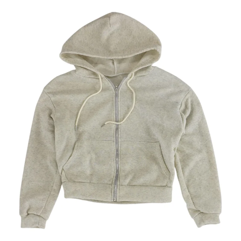 Gray Solid Lightweight Jacket