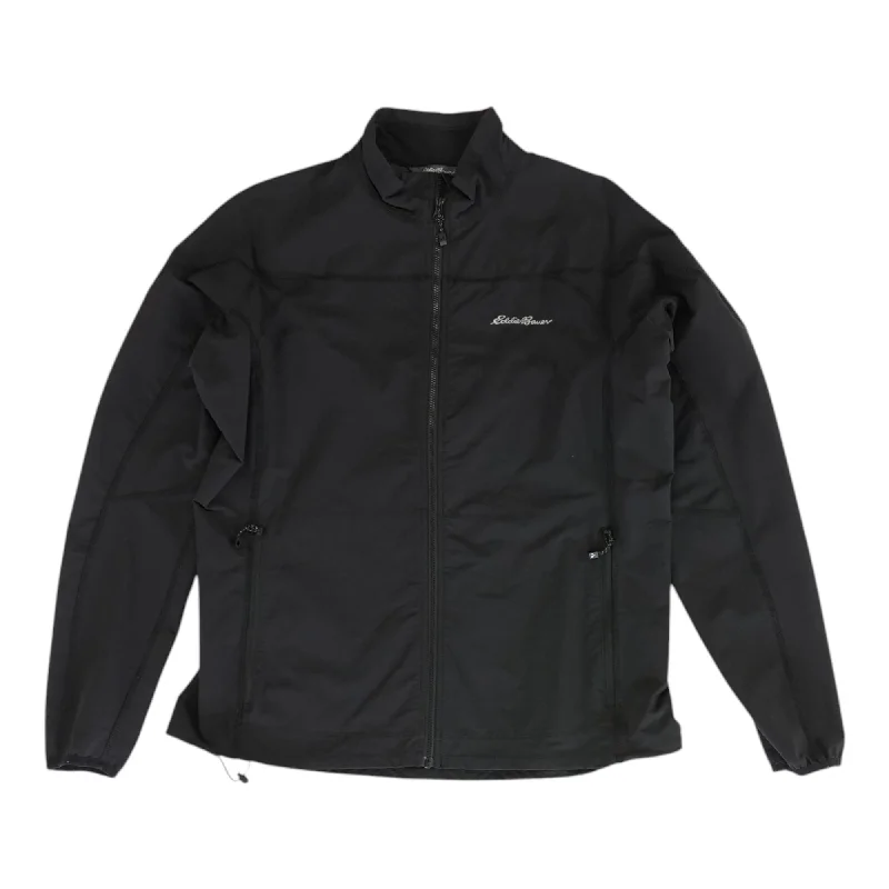 Black Solid Lightweight Jacket