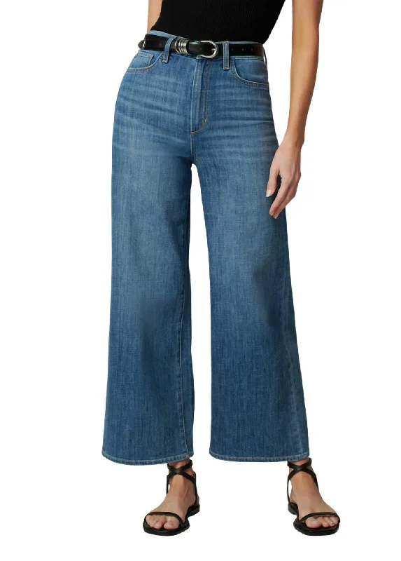 Women's Mia Wide Leg Jean In Smokeshw