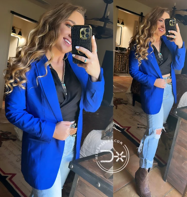 Royal Blue Blazer