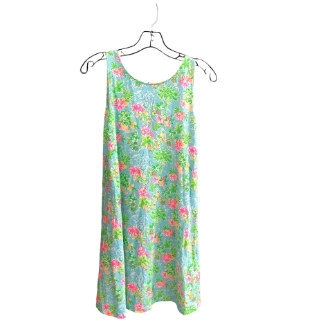 Dress Designer By Lilly Pulitzer In Floral Print, Size: Xs