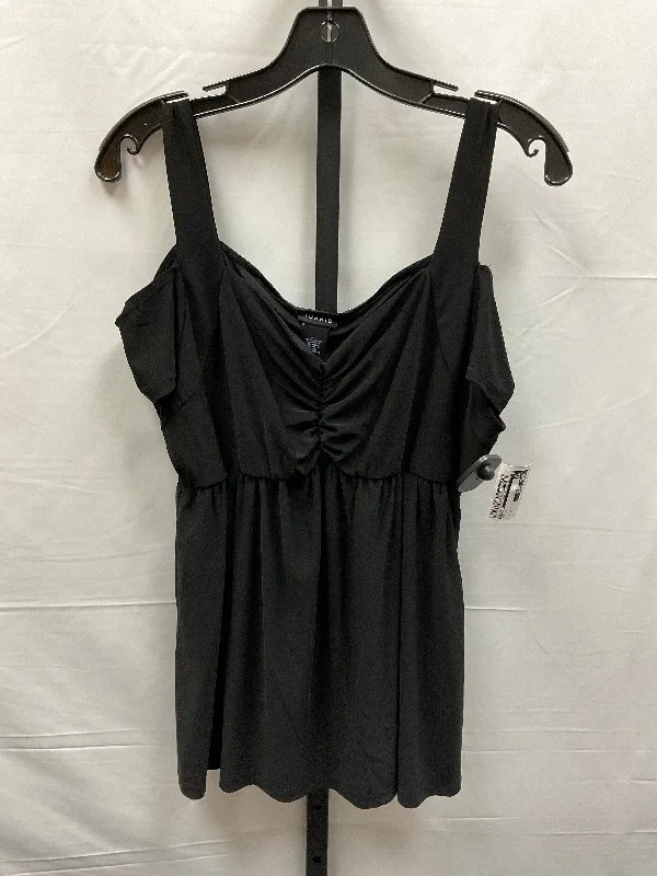 Black Top Short Sleeve Torrid, Size Xl