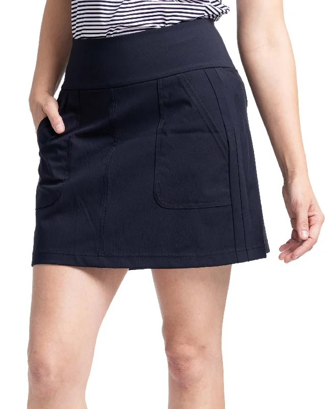 Pocket Envy Golf Skort - Black - FINAL SALE