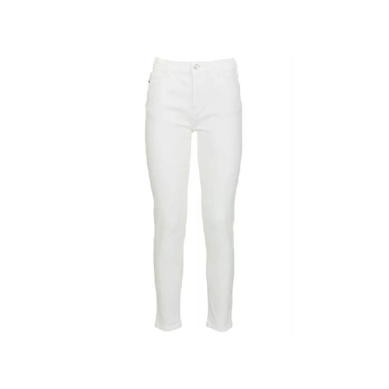 Imperfect  High-Waisted Slim blue Women's Trousers