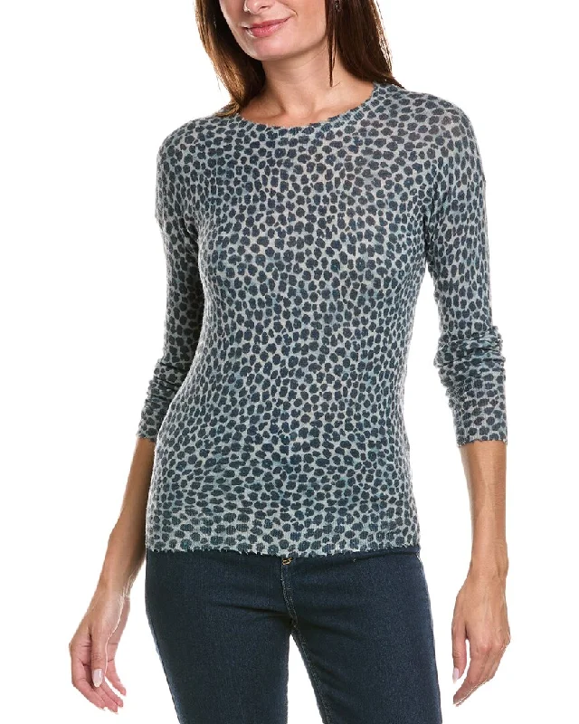 Autumn Cashmere Leopard Cashmere Sweater